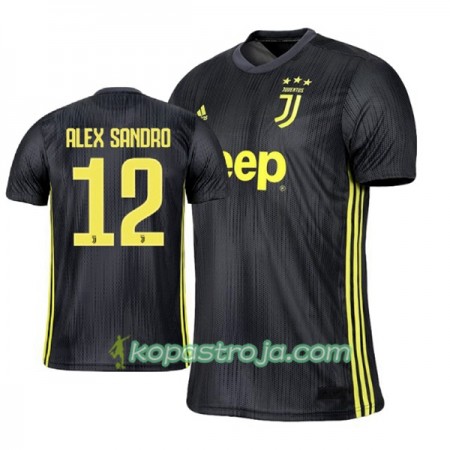 Billiga Fotbollströjor Juventus Alex Sandro 12 Tredje tröja 2018/19 Kortärmad